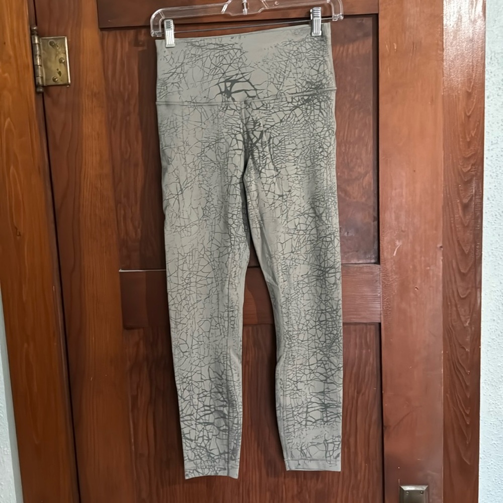 Lululemon wunder train leggings size 6, 25” length